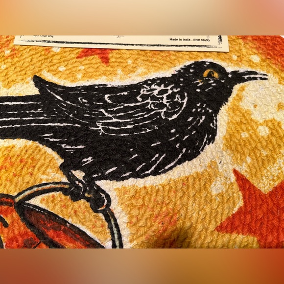 NWT JOHANNA PARKER ROUND HALLOWEEN PLACEMATS. - Picture 11 of 12